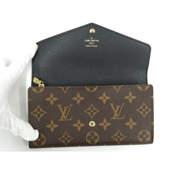 Louis Vuitton Portefeuille Sarah Bifold Monogram Giant Reverse Long Wallet - Picture 2 of 9